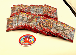 Lot of 36 - Pokemon TCG Sun & Moon Crimson Invasion SEALED Booster Packs - Image 1