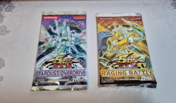Yugioh Stardust Overdrive & Raging Battles Booster Packs English Edition Sealed - Image 1