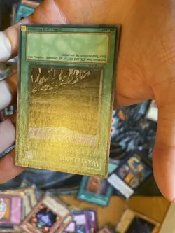 Yugioh Wasteland LOB-047 1st Edition Legend of Blue Eyes NA English Vintage - Image 3