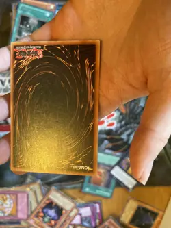 Yugioh Wasteland LOB-047 1st Edition Legend of Blue Eyes NA English Vintage - Image 5