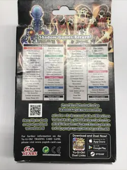 YIGIOH TCG SPEED DUAL STARTER DECK: TWISTED NIGHTMARES | 1ST EDITION PC - Image 2