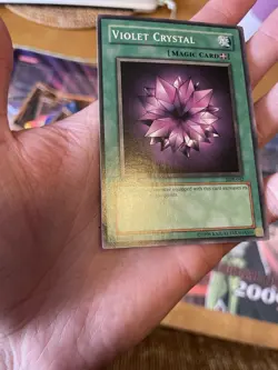 Yugioh! Violet Crystal LOB-042 1st Edition Common NM - Image 5