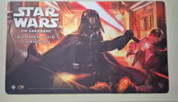 Star Wars LCG DARTH VADER 2015 Summer Champion playmat FFG Card Game Unlimited - Image 1