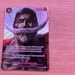 One Piece Card Game-Edward. Newgate (Alt Art) OP02-004 SP English OP04 - Image 2