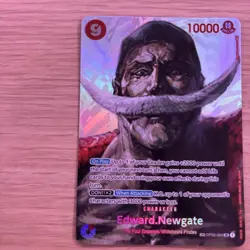 One Piece Card Game-Edward. Newgate (Alt Art) OP02-004 SP English OP04 - Image 3