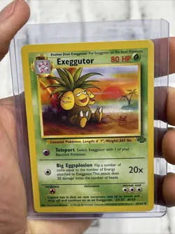 Pokemon TCG Jungle Exeggutor #35 Card Never Played NM/MT Nintendo Vintage Vtg - Image 1