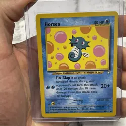 Horsea 62/111 Neo Genesis Set - VINTAGE WOTC Pokemon Card Unlimited NM Nintendo - Image 1