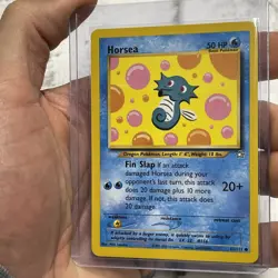 Horsea 62/111 Neo Genesis Set - VINTAGE WOTC Pokemon Card Unlimited NM Nintendo - Image 2