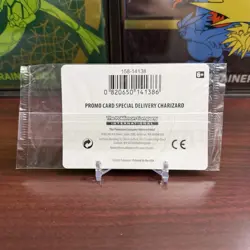 Special Delivery Charizard Pokemon Center Promo Card Holo (SWSH075) - SEALED - Image 2