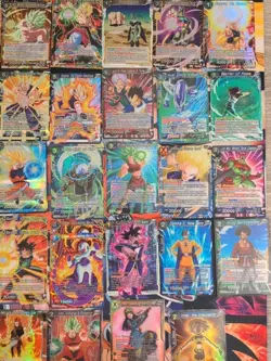 RARE Pre Release Gold Stamped (26 Foil Card Lot) Dragon Ball Super Masters CCG - Image 2