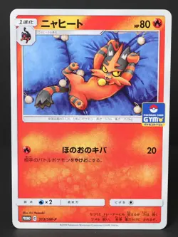 Torracat 313/SM-P Gym Promo 2019 Japanese Pokemon Card LP - Image 1