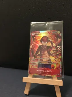 One Piece Trading Card Game (3 card Lot) LUFFY set (PROMO/SEC) - Image 4