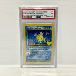 PSA 7 - Shining Magikarp 66/64 - Celebrations - Graded Pokemon Card - Image 1
