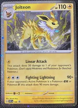 Jolteon - 169 (Cosmos Holo) 169 Sv: Scarlet & Violet Promo Cards - Pokemon Card - Image 1