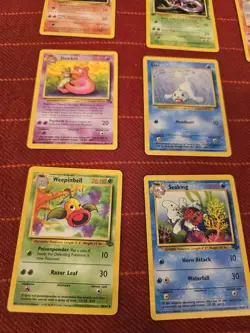 9 Pokemon Card Lot Uncommon Collection Base Set Etc Pokemon Trading Card Game - Image 5