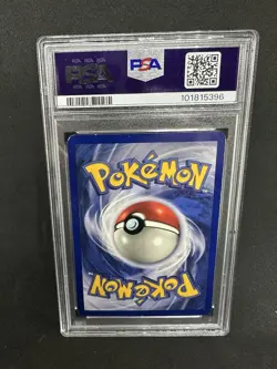 1999 Pokemon Fossil 07/62 #7 Hitmonlee Holo Rare 1st Edition PSA 5 Graded Card - Image 2