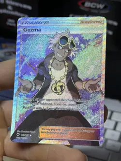 Guzma 143/147 Burning Shadows 2017 Full Art Holo Pokemon Card TCG - Image 4