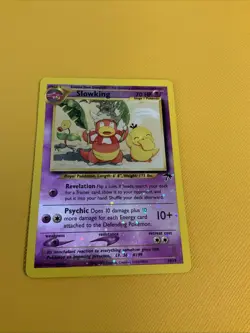 Pokemon Slowking 14/18 Southern Islands Reverse Holo Card WITH SWIRL - Image 1