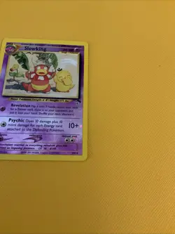 Pokemon Slowking 14/18 Southern Islands Reverse Holo Card WITH SWIRL - Image 2