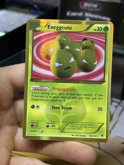 Exeggcute 102/101 Plasma Blast 2013 Secret Rare Holo Pokemon Card TCG - Image 3