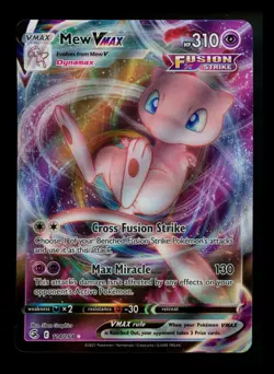 #2 Mew VMAX 114/264 Fusion Strike 2021 Holo Rare Pokemon Card TCG - Image 1