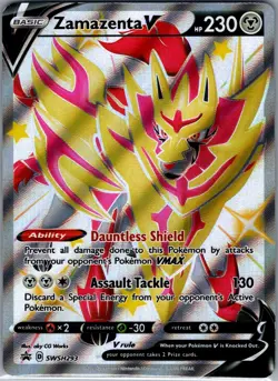 Zamazenta V - SWSH293 SWSH: Sword & Shield Promo - Pokemon Card - NM - Image 1