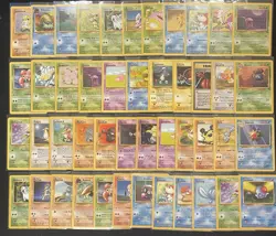 Pokemon Tcg Vintage WOTC card Lot (45 LP) Base, Fossil, Jungle, Rocket, - Image 3