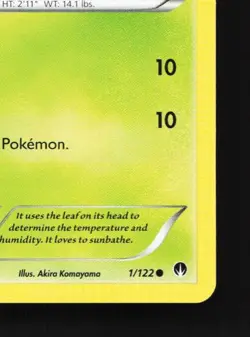 Chikorita 1/122 LP BREAKpoint English Pokemon Card TCG - Image 3