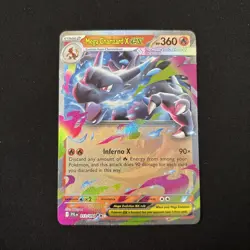 Pokemon Mega Charizard X ex 013/094 Phantasmal Flames Holo 360 HP Card - Image 1