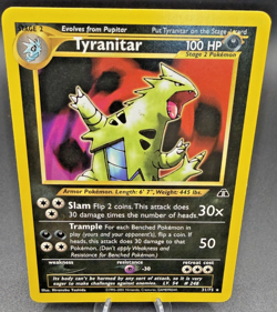 Tyranitar Non Holo Rare 31/75 Neo Discovery Set Vintage Pokemon Card NM - Image 1
