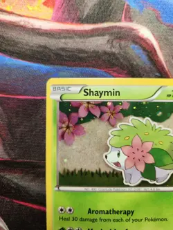 Shaymin XY188 Cosmos Holo Black Star Promo Card - LP - Image 2