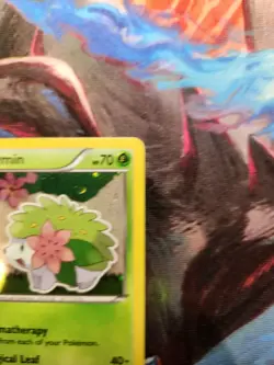Shaymin XY188 Cosmos Holo Black Star Promo Card - LP - Image 4