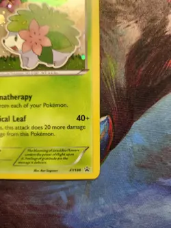 Shaymin XY188 Cosmos Holo Black Star Promo Card - LP - Image 5