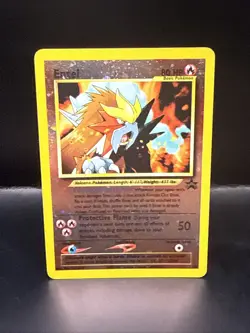 Pokemon Card - Entei #34 Black Star WOTC Movie Promo Reverse Holo C - Image 3