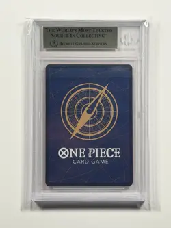 2025 ONE PIECE PROMOS MONKEY D. LUFFY JAPANESE MAGAZINE 20TH ST21-014 BGS 9.5 - Image 2
