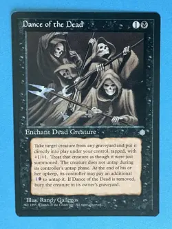 MTG Magic The Gathering Dance of the Dead Ice Age Regular - LP - Image 3