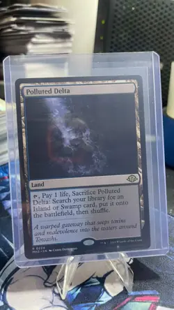 Magic: The Gathering Land Polluted Delta Polluted Delta Rare Regular - Image 1