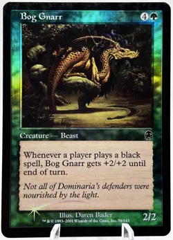 Bog Gnarr 76/143 Foil Apocalypse MTG LP - Image 1