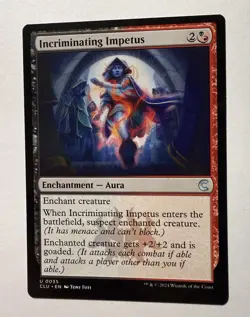 Incriminating Impetus #35 (NM) Ravnica Clue CLU Magic MTG - Image 1