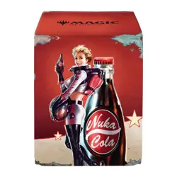 Fallout Nuka-Cola Pinup Alcove Flip Deck Box Ultra Pro for Magic The Gathering - Image 1