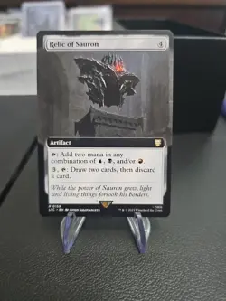 Relic of Sauron (Extended Art) Commander: the Lord of the Rings: Tales of... - Image 1