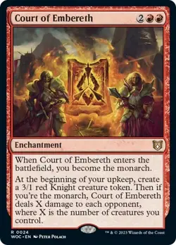 Court of Embereth (MTG Wilds of Eldraine Commander) - Image 1
