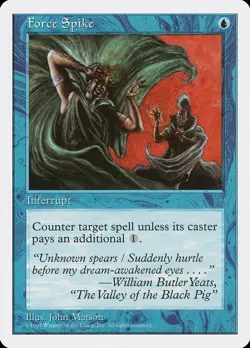 5th Edition Force Spike MTG Magic the Gathering NM - Image 1