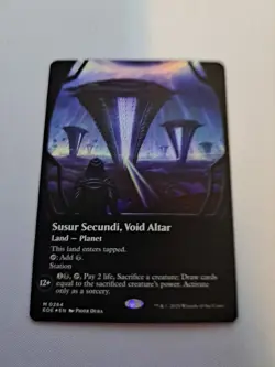 Susur Secundi, Void Altar (Borderless) Edge of Eternities Foil - Image 1