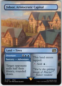 MTG Jidoor, Aristocratic Capital (Borderless) Normal NM FINAL FANTASY Magic 311 - Image 1