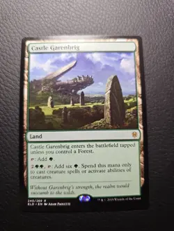 MTG Castle Garenbrig Throne of Eldraine 240/269 Regular Rare - Image 1