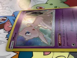 Mew SM215 Pokemon Sun & Moon Black Star Promo Holo NM - Image 3