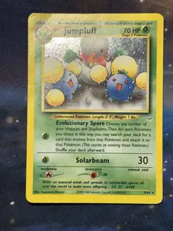 Jumpluff 9/64 Neo Revelation Holographic Holo Rare Vintage 2001 Pokemon Card HP - Image 3