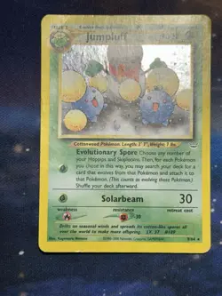 Jumpluff 9/64 Neo Revelation Holographic Holo Rare Vintage 2001 Pokemon Card HP - Image 4