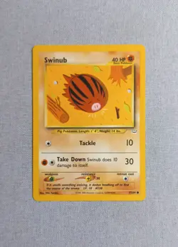 Pokemon TCG - Swinub - Neo Revelations set 57/64 - Image 1